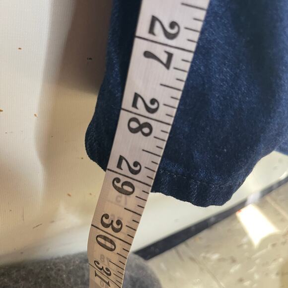 The Only Jane Boiler Suit Blue Jump Two Denim Long Sleeve High Neck Jumpsuit 6 - Picture 8 of 13